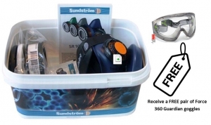 Sundstrom Asbestos Kit with Goggle Promo