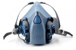 3M7500 SERIES - Premium Half Face Respirator - Large 7503.